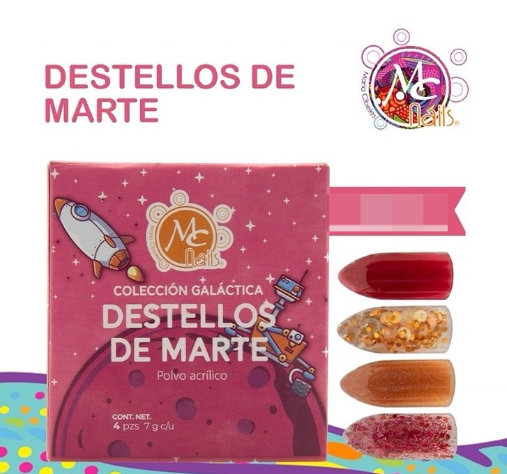 MC coleccion galactica destellos de marte 4 pz